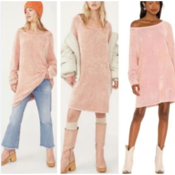 Free People Lenox Ribbed Tunic Sweater in Onyx L - Picture 15 of 15